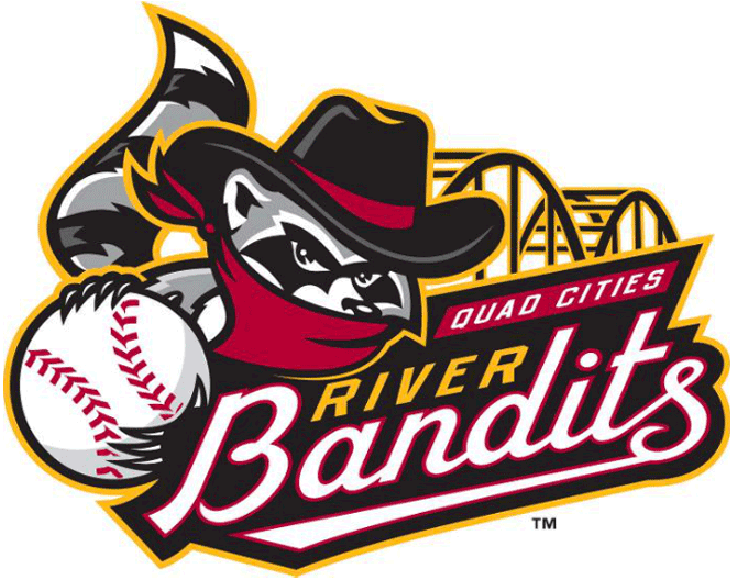 Quad Cities River Bandits 2014-Pres Primary Logo iron on transfers for T-shirts